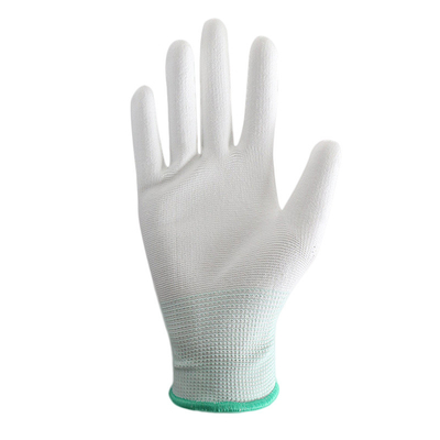 Elettronica bianca del cotone ESD Grey Hand Antistatic Gloves For di ispezione di sicurezza