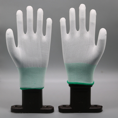Elettronica bianca del cotone ESD Grey Hand Antistatic Gloves For di ispezione di sicurezza