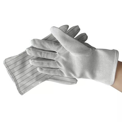 L'unità di elaborazione ha ricoperto i guanti Grey Colors Breathable Work Gloves nero della sicurezza di ESD
