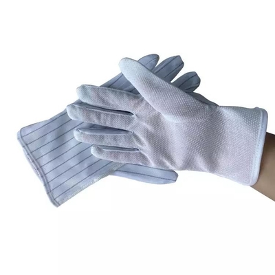 La palma di nylon del poliuretano misura l'unità di elaborazione rivestita del guanto del lavoro manuale della sicurezza ha immerso l'anti guanto statico di ESD