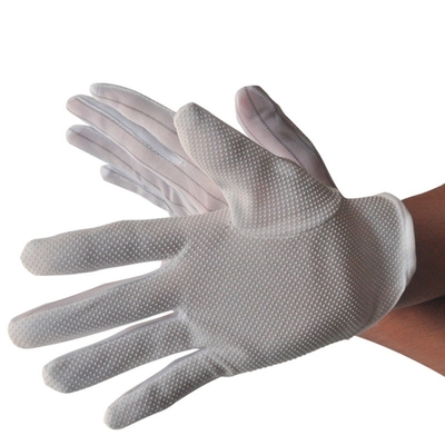 La palma di nylon del poliuretano misura l'unità di elaborazione rivestita del guanto del lavoro manuale della sicurezza ha immerso l'anti guanto statico di ESD