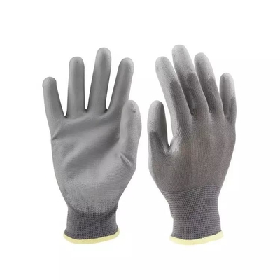 Il nylon ha tricottato la palma rivestita del locale senza polvere dell'unità di elaborazione degli anti guanti elettrostatici misura i guanti della sicurezza di ESD