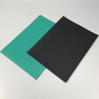Pelle elettrostatica 3mm nera verde blu ESD Mat For Workbench di gomma di 2mm
