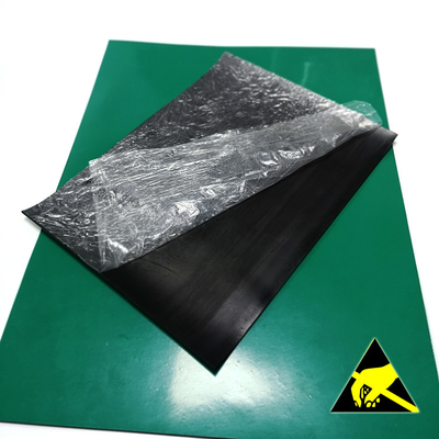 Pelle elettrostatica 3mm nera verde blu ESD Mat For Workbench di gomma di 2mm