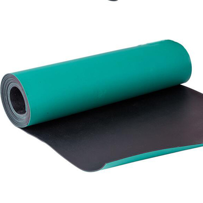 1.2mx10m verde 2mm ESD Mat For Workbench Table di gomma antistatico