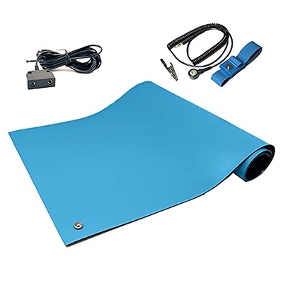 Anti pavimento verde ESD Mat For Factory Cleanroom di gomma di affaticamento
