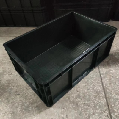 Vassoio d'imballaggio statico di plastica conduttivo della scatola ESD di ESD cassa antistatica nera sicura componente dei silos di immagazzinamento della piccola piccolo anti