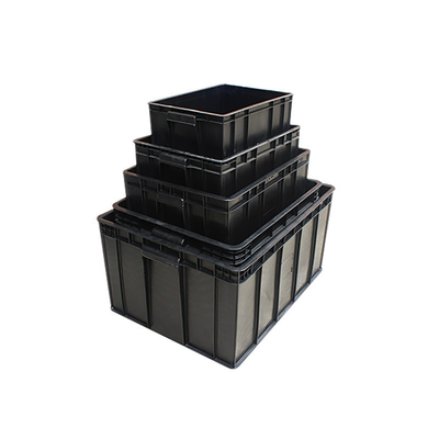 Scatole conduttive del recipiente antistatico di plastica antistatico di ESD Tray Container Esd Component Tray per elettronica