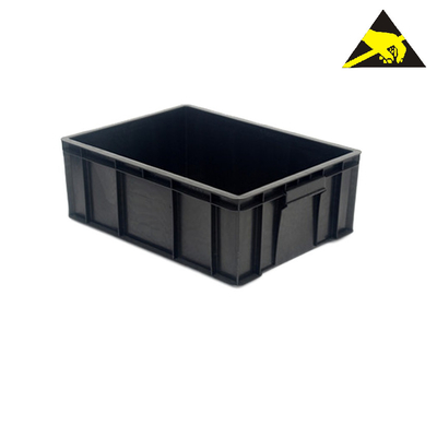 Vassoi riciclabili del PWB dell'attrezzatura per imballaggio ESD Tote Antistatic Storage Box Esd per le officine elettroniche