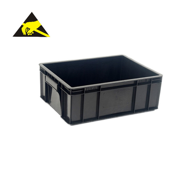 Vassoi riciclabili del PWB dell'attrezzatura per imballaggio ESD Tote Antistatic Storage Box Esd per le officine elettroniche