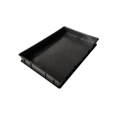 Anti contenitori statici del vassoio ESD del nero di piegatura del cartone di contenitore antistatico antistatico di plastica di contenitore per elettronica