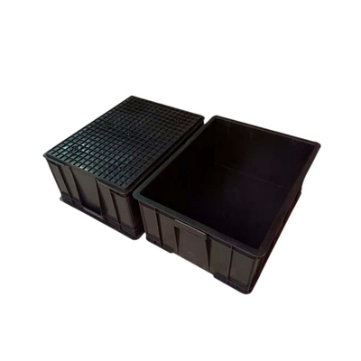 Il ESD ha ondulato il PWB antistatico del recipiente di plastica della scatola ESD che imballa il ESD Tray Anti Static Storage Boxes trasparente per il PWB