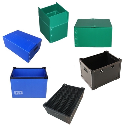 Lo stoccaggio il ESD Tray Plastic Esd Pcb Tray ESD di componente elettronico ha ondulato il recipiente antistatico del nero del PVC del contenitore di cartone