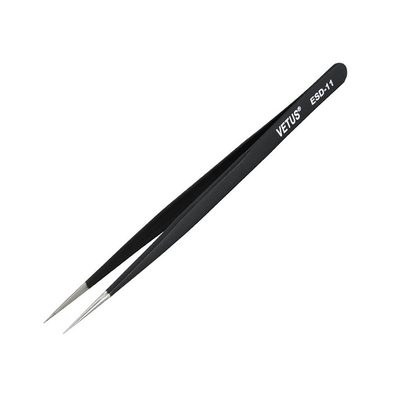 Pinzette durevoli industriali di ESD Vetus Lash Tweezers Stainless Steel Curved