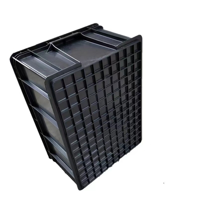 Piccolo plastica sicuro di ESD scatola la laminazione lucida dell'anti recipiente statico di 350*265*125mm
