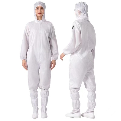 Anti ESD vestito unisex globale statico del locale senza polvere del soprabito della fibra conduttiva