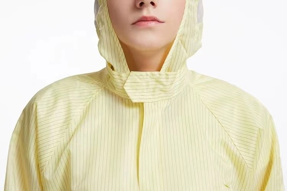 Vestito antistatico antipolvere unisex della stanza pulita degli indumenti senza filaccia di ESD