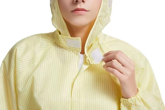 Vestito antistatico antipolvere unisex della stanza pulita degli indumenti senza filaccia di ESD