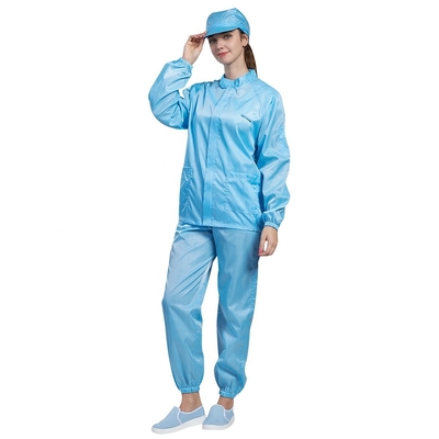 Donne antipolvere dell'anti abbigliamento statico dell'OEM ESD della sala pulita resistenti al fuoco