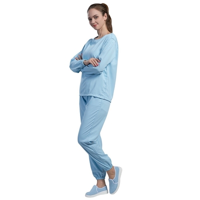 Cappotto statico medico del collare di diniego degli indumenti del laboratorio ESD anti