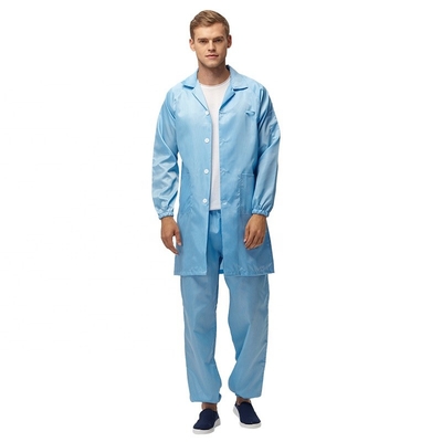 Pantaloni lunghi della camicia della manica dell'anti tuta statica sterilizzabile autoclavabile