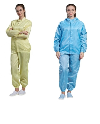 Cappotto unisex resistente del laboratorio del laboratorio della polvere statica anti medica ESD del cappotto