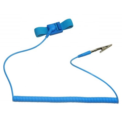 cinghia di polso statica di nylon del braccialetto di 2.2mm anti per uso del locale senza polvere