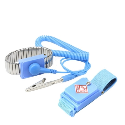 Anti cavo improvviso statico dell'unità di elaborazione dell'unità di elaborazione 2.5mm della guardia 10mm del polso della banda della cinghia di polso di ESD