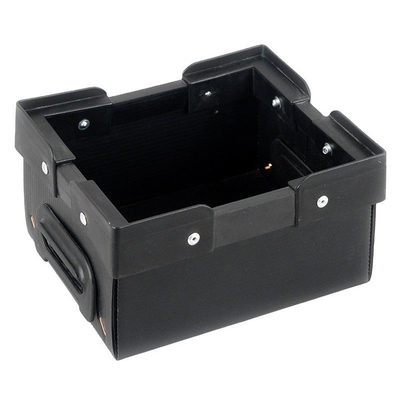 Supporto di nastro impermeabile nero di stoccaggio della bobina del contenitore SMD di recipiente di plastica di ESD