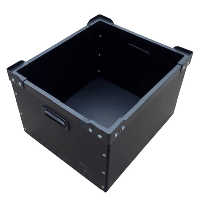 Supporto di nastro impermeabile nero di stoccaggio della bobina del contenitore SMD di recipiente di plastica di ESD