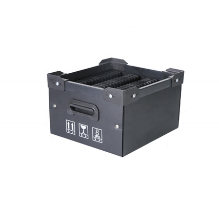 Supporto di nastro impermeabile nero di stoccaggio della bobina del contenitore SMD di recipiente di plastica di ESD