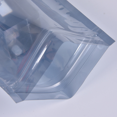 L'anti ESD statico stampato insacca la borsa d'imballaggio della serratura di plastica dello zip della stagnola del LDPE