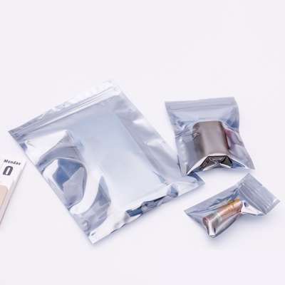 Radura di plastica proteggente statica Mylar della chiusura lampo della saldatura a caldo della borsa della carta kraft ESD