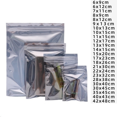 Radura di plastica proteggente statica Mylar della chiusura lampo della saldatura a caldo della borsa della carta kraft ESD