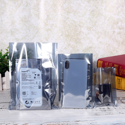 L'elettricità statica del rinforzo di ESD insacca alluminio di elettronica il sacchetto di plastica di ESD