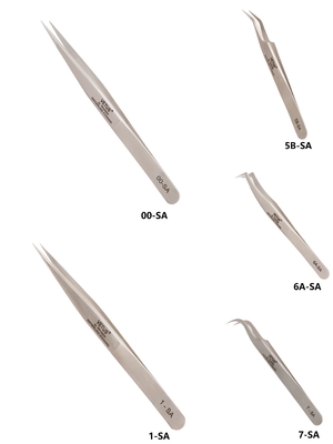 Pinzette antistatica del sopracciglio di ESD Vetus Lash Tweezers Hand Tools Scissor