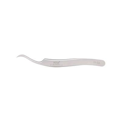 Pinzette superiori piane Vetus Lash Extension Tweezers di acciaio inossidabile di serie del SA