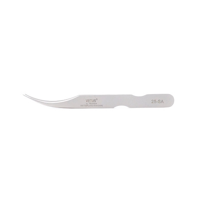 Estensione diritta del ciglio di paia di LashArt Vetus Lash Tweezers Curved Fine Point