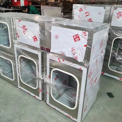 passaggio della scatola di passaggio del locale senza polvere di 220V 50Hz 60Hz GMP con dinamica di flusso laminare della scatola