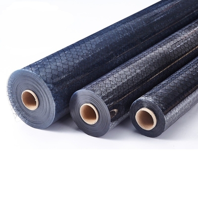 Favo nero Mesh Transparent Cleanroom Sheet Film del vinile della tenda di griglia di ESD