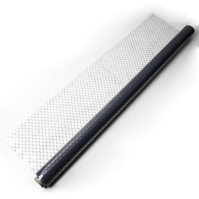 Favo nero Mesh Transparent Cleanroom Sheet Film del vinile della tenda di griglia di ESD