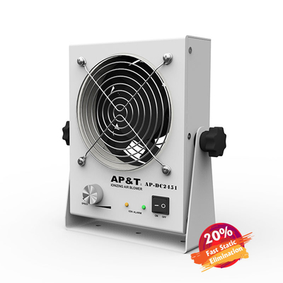 di 220V 50Hz di orizzontale protezione superiore di scossa del fan del banco ESD Ionizer rapidamente