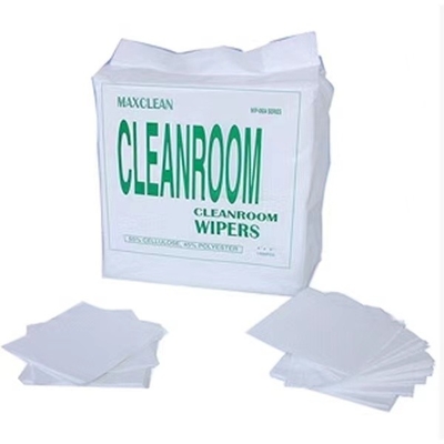 Tergicristallo senza filaccia 50% Bemcot viscoso M-3 del poliestere del locale senza polvere 35GSM