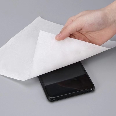 Tergicristallo bianco del poliestere del locale senza polvere del laser per lo schermo Maxclean Microfiber