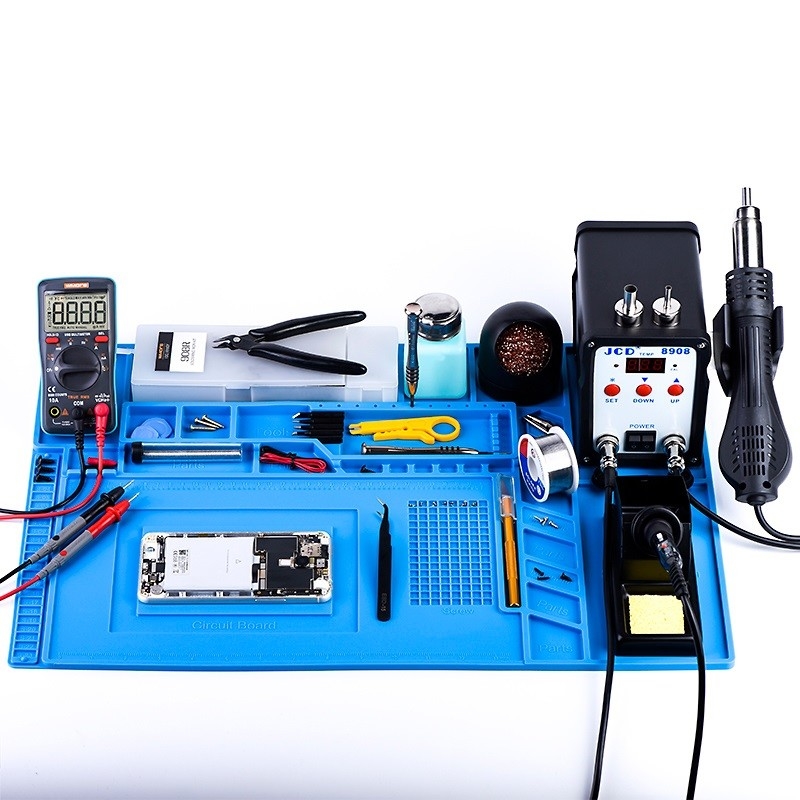Cuscinetto termoresistente di Mat Maintenance Platform Anti Static del lavoro di ESD 5mm per la riparazione mobile