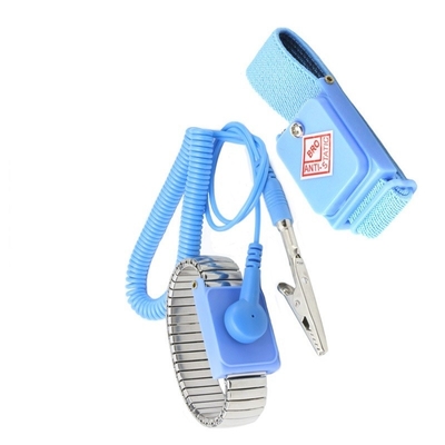 Anti cavo improvviso statico dell'unità di elaborazione dell'unità di elaborazione 2.5mm della guardia 10mm del polso della banda della cinghia di polso di ESD